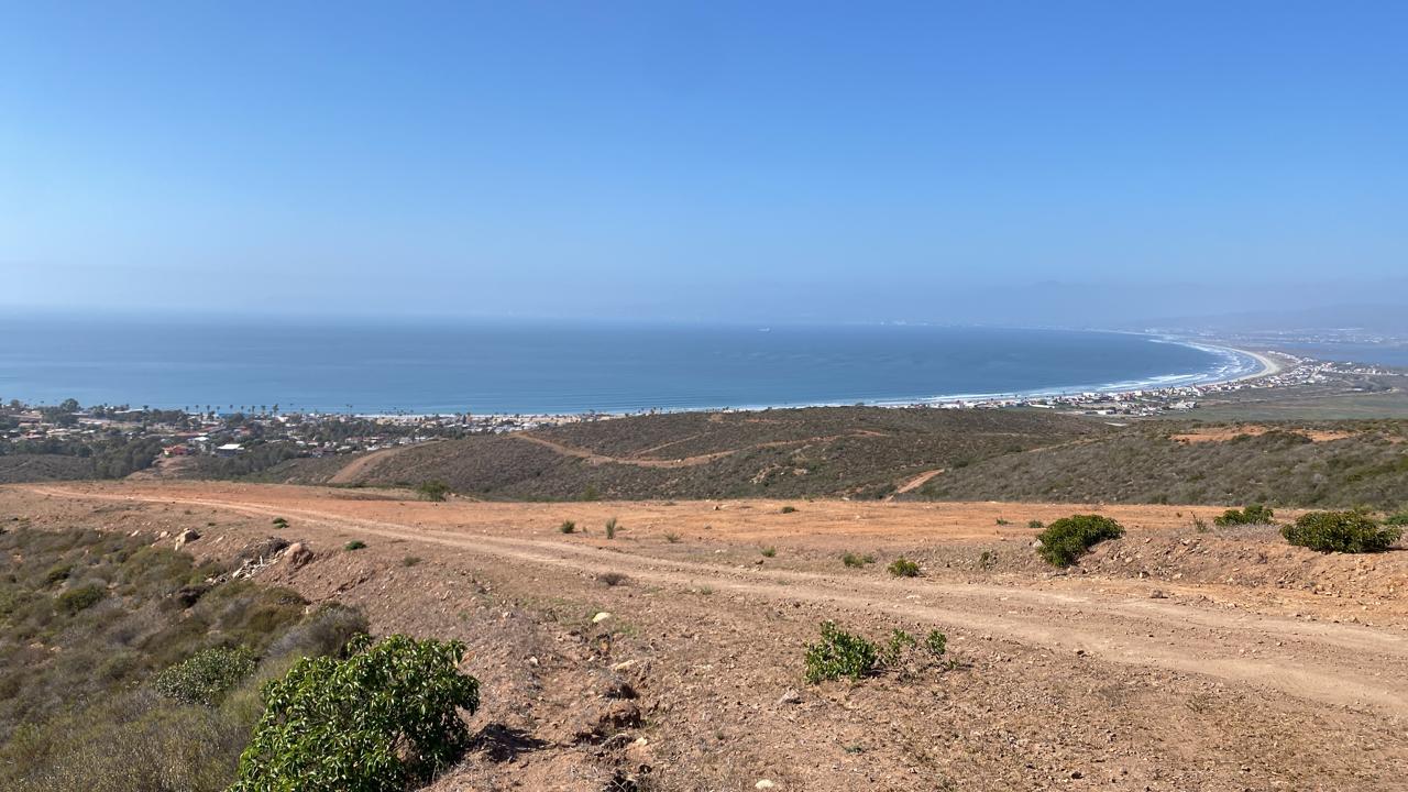 Beach view land subdivided into lots, Ensenada, Baja California